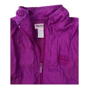 Vintage Reebok Two Piece Windbreaker Track Suit.